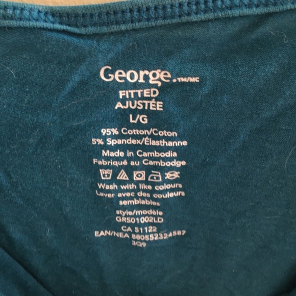 Women's Blue Spaghetti Strap Top - Picture 3 of 3